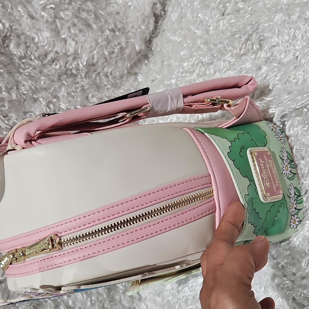 Loungefly Aristocats Mansion Castle Mini Backpack and Wallet - Picture 6 of 16
